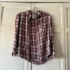 Girls Pink Flannel